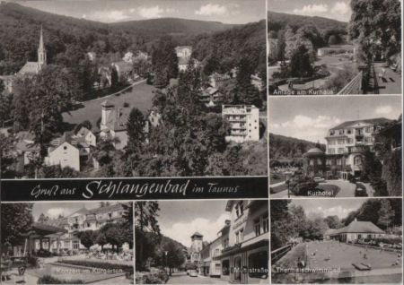 Schlangenbad - u.a. Kurhotel - 1973 Schlangenbad - u.a. Kurhotel - 1973