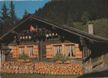 Schweiz - Berner Oberland - Sennhütte - ca. 1980 Schweiz - Berner Oberland - Sennhütte - ca. 1980