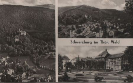 Schwarzburg - mit 3 Bildern - 1959 Schwarzburg - mit 3 Bildern - 1959