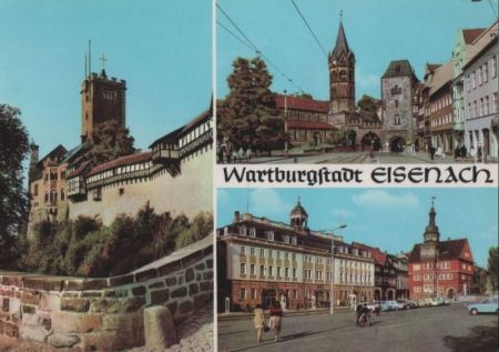 Eisenach - u.a. Nikolaikirche - 1976 Eisenach - u.a. Nikolaikirche - 1976