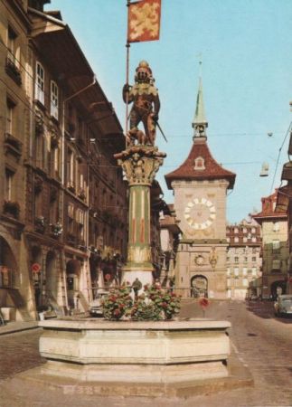 Schweiz - Bern - Zähringerbrunnen - ca. 1975 Schweiz - Bern - Zähringerbrunnen - ca. 1975