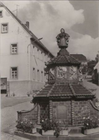 Kohren-Sahlis - Töpferbrunnen - 1978 Kohren-Sahlis - Töpferbrunnen - 1978