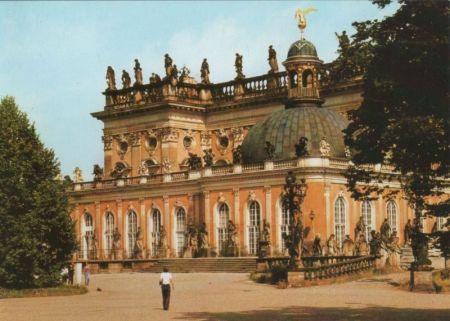 Potsdam - Sanssouci, Neues Palais - ca. 1990 Potsdam - Sanssouci, Neues Palais - ca. 1990