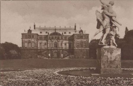 Dresden - Palais im Grossen Garten - 1928 Dresden - Palais im Grossen Garten - 1928