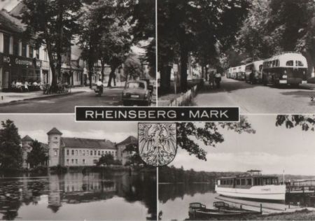 Rheinsberg - u.a. Markt - 1978 Rheinsberg - u.a. Markt - 1978