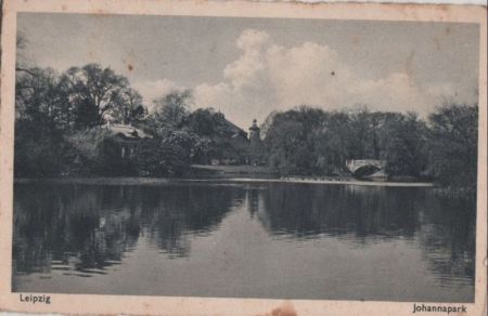 Leipzig - Johannapark - 1946 Leipzig - Johannapark - 1946