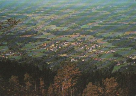 Bad Heilbrunn - Blick vom Stallauer Eck - ca. 1975 Bad Heilbrunn - Blick vom Stallauer Eck - ca. 1975