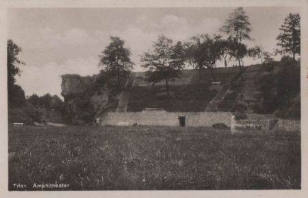 Trier - Amphitheater - ca. 1950 Trier - Amphitheater - ca. 1950