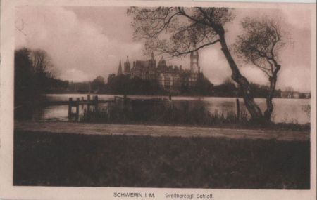 Schwerin - Großherzogliches Schloß - 1923 Schwerin - Großherzogliches Schloß - 1923