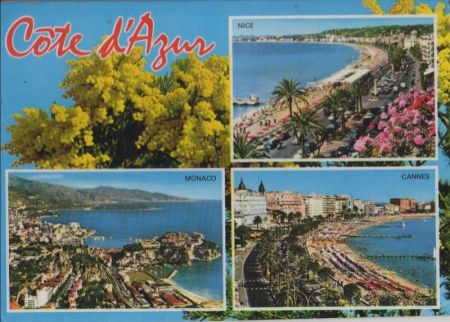 Frankreich - Cote d’Azur - Nice - Cannes - Monaco - 1974 Frankreich - Cote d’Azur - Nice - Cannes - Monaco - 1974