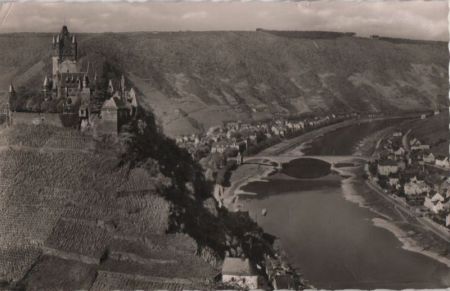 Cochem - mit Burg - 1956 Cochem - mit Burg - 1956