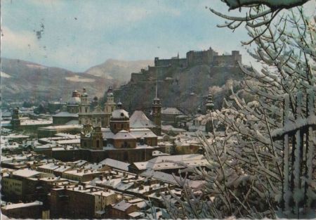 Österreich - Salzburg - im Winter - 1975 Österreich - Salzburg - im Winter - 1975
