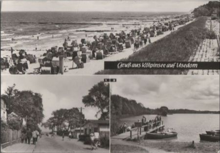 Loddin-Kölpinsee - u.a. Strandstraße - 1979 Loddin-Kölpinsee - u.a. Strandstraße - 1979