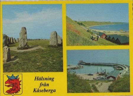 Schweden - Kaseberga - mit 3 Bildern - ca. 1975 Schweden - Kaseberga - mit 3 Bildern - ca. 1975