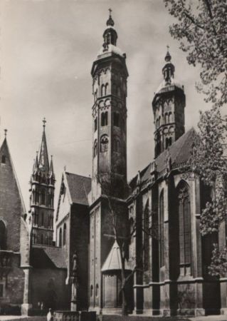 Naumburg - Ostteil des Domes - 1968 Naumburg - Ostteil des Domes - 1968