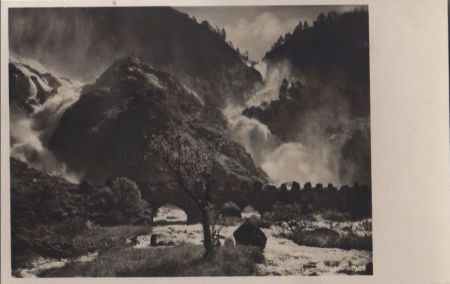 Norwegen - Latefossen - ca. 1935 Norwegen - Latefossen - ca. 1935