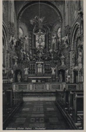 Koblenz-Arenberg - Hochaltar - ca. 1950 Koblenz-Arenberg - Hochaltar - ca. 1950