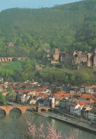 Heidelberg - Schloss und Altstadt - ca. 1995 Heidelberg - Schloss und Altstadt - ca. 1995