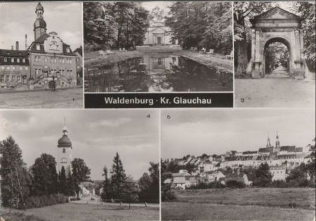 Waldenburg - u.a. Grünefelder Park - ca. 1985 Waldenburg - u.a. Grünefelder Park - ca. 1985
