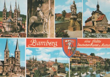Bamberg - u.a. Michaelskirche - ca. 1980 Bamberg - u.a. Michaelskirche - ca. 1980