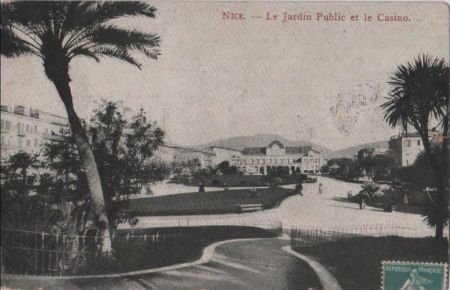 Frankreich - Nizza - Le Jardin Public et le Casino - ca. 1930 Frankreich - Nizza - Le Jardin Public et le Casino - ca. 1930