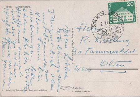 Kandersteg - Schweiz - 5 Bilder