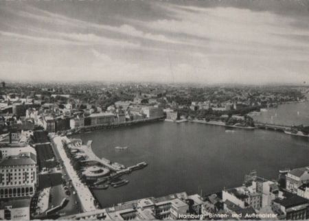 Hamburg - Binnen- und Außenalster - 1961 Hamburg - Binnen- und Außenalster - 1961