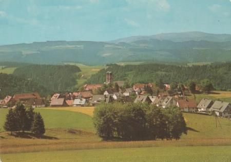 St. Märgen mit Blick zum Feldberg - ca. 1985 St. Märgen mit Blick zum Feldberg - ca. 1985