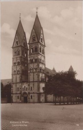 Koblenz - Castorkirche - ca. 1935 Koblenz - Castorkirche - ca. 1935