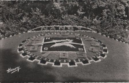 Frankreich - Nancy - La Pepiniere - Horloge florale - ca. 1960 Frankreich - Nancy - La Pepiniere - Horloge florale - ca. 1960