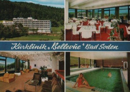 Bad Soden-Salmünster - Kurklinik Bellevue - 1981 Bad Soden-Salmünster - Kurklinik Bellevue - 1981