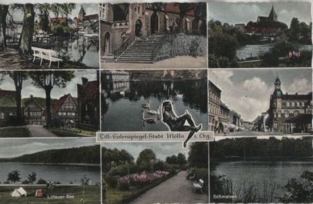 Mölln - 9 Teilbilder - 1956 Mölln - 9 Teilbilder - 1956