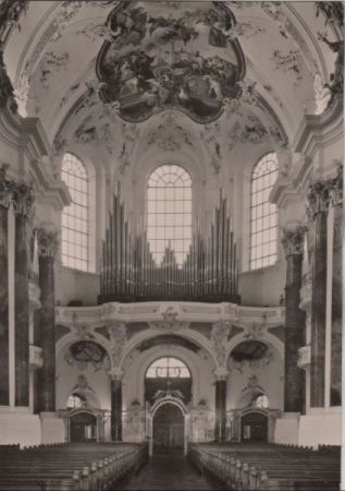 Ottobeuren - Basilika, Marienorgel - ca. 1965 Ottobeuren - Basilika, Marienorgel - ca. 1965