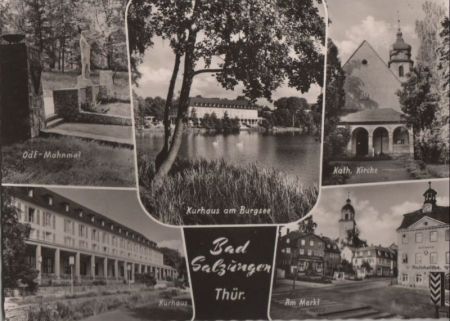 Bad Salzungen - u.a. Kurhaus - 1963 Bad Salzungen - u.a. Kurhaus - 1963