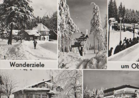 Wanderziele um Oberhof - 1981 Wanderziele um Oberhof - 1981