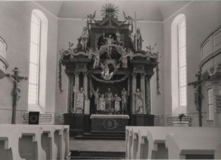Jöhstadt - St. Salvatorkirche - ca. 1965 Jöhstadt - St. Salvatorkirche - ca. 1965