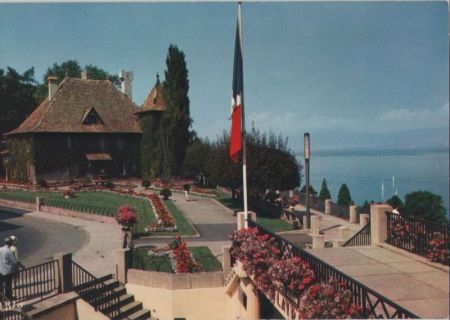 Frankreich - Thonon-les-Bains - et le Chateau de Sonnas - ca. 1980 Frankreich - Thonon-les-Bains - et le Chateau de Sonnas - ca. 1980