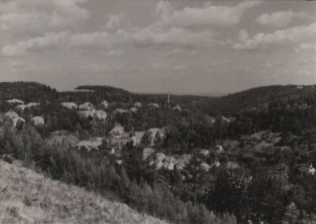 Bad Gottleuba - mit Sanatorium und Panoramahöhe - 1964 Bad Gottleuba - mit Sanatorium und Panoramahöhe - 1964