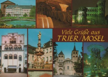 Trier - 7 Teilbilder - ca. 1985 Trier - 7 Teilbilder - ca. 1985