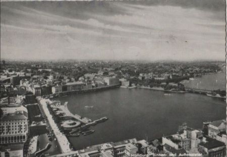 Hamburg - Binnen- und Außenalster - ca. 1965 Hamburg - Binnen- und Außenalster - ca. 1965