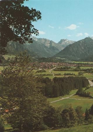 Oberstdorf mit Hochfrott - ca. 1985 Oberstdorf mit Hochfrott - ca. 1985