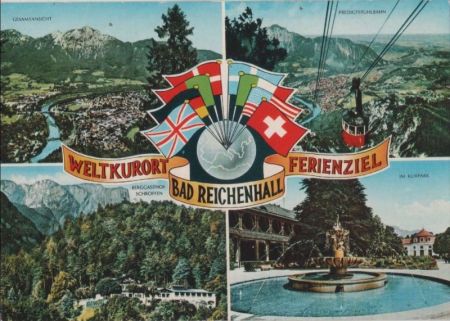 Bad Reichenhall - u.a. Im Kurpark - ca. 1975 Bad Reichenhall - u.a. Im Kurpark - ca. 1975