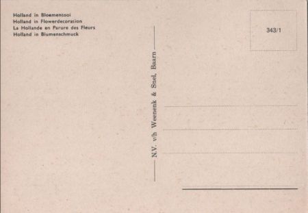 Holland - Niederlande - Blumenschmuck