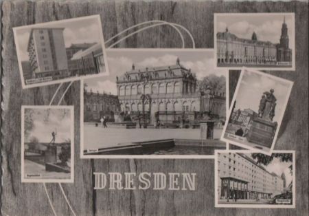 Dresden - u.a. Bogenschütze - 1961 Dresden - u.a. Bogenschütze - 1961