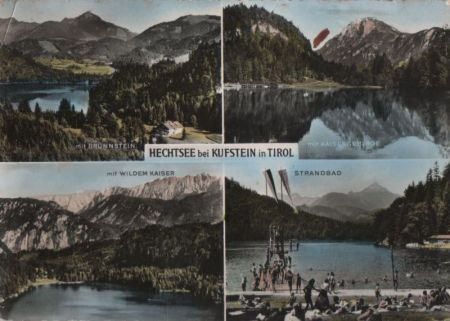 Österreich - Kufstein - Hechtsee - 1959 Österreich - Kufstein - Hechtsee - 1959