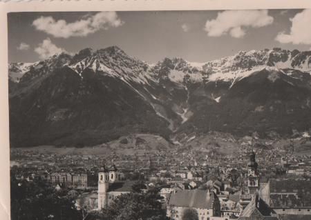 Österreich - Innsbruck gegen Norden - ca. 1955 Österreich - Innsbruck gegen Norden - ca. 1955