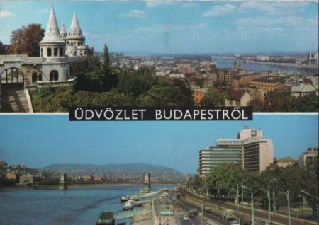 Ungarn - Budapest - 2 Teilbilder - 1986 Ungarn - Budapest - 2 Teilbilder - 1986
