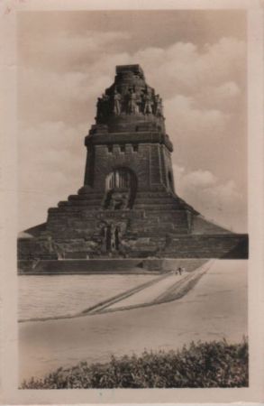 Leipzig - Völkerschlachtdenkmal - 1955 Leipzig - Völkerschlachtdenkmal - 1955