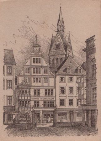 Hannover - Hannoversche Baudenkmäler - ca. 1950 Hannover - Hannoversche Baudenkmäler - ca. 1950