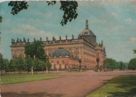 Potsdam, Sanssouci - Neues Palais - 1963 Potsdam, Sanssouci - Neues Palais - 1963